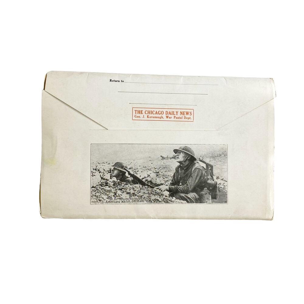 Antique WW1 War Correspondents Photos Mailer